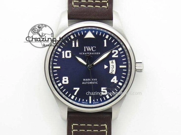 MIROTIME 0319 Pilot Chrono 377706 “Le Petit Prince” V6F Best Edition Blue Dial on Brown Leather Strap A Colorful 7387